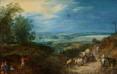 Landscape With Peasants 2