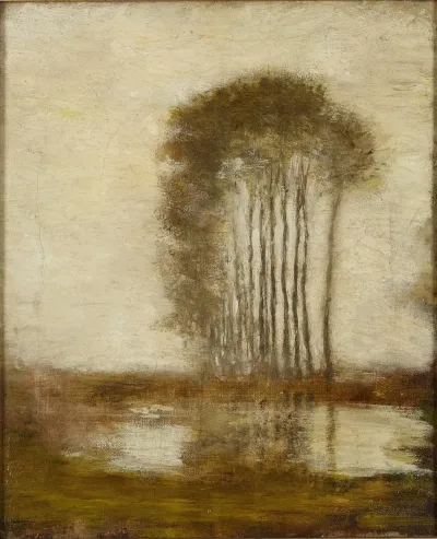 Landscape With Poplars 4