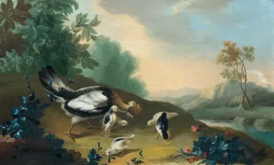 Landscape With Poultry