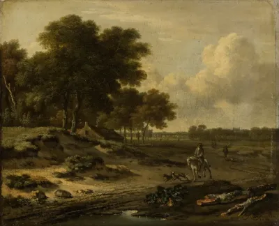 Landscape With Rider 3