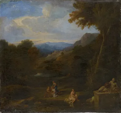 Landscape With River God And Women