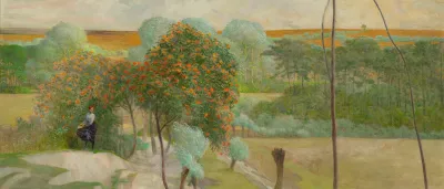 Landscape With Rowanberry Right Hand Section Of The Triptych Go To The Streams