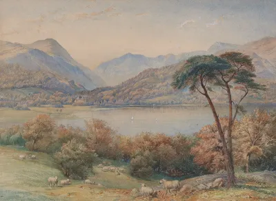 Landscape With Sheep 10
