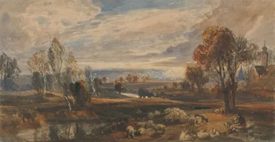 Landscape With Sheep 6