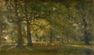Landscape With Sheep 7