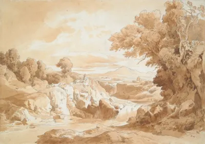 Landscape With Shepherd 2