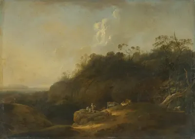 Landscape With Shepherd 3