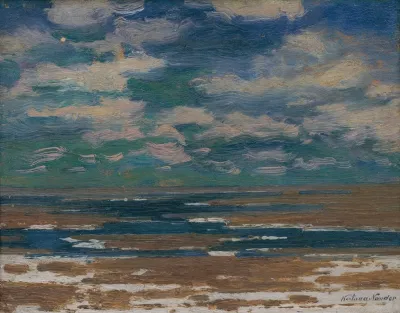 Landscape With Spring Clouds