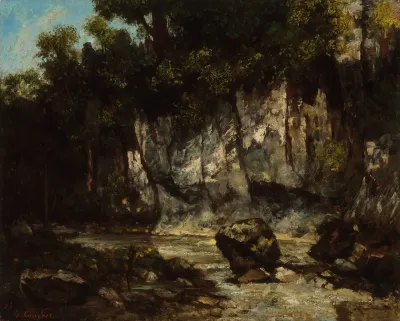 Landscape With Stag