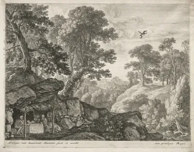 Landscape With Sts Paul And Anthony