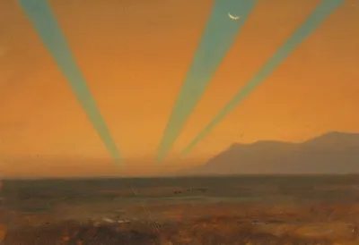 Landscape With Sunset