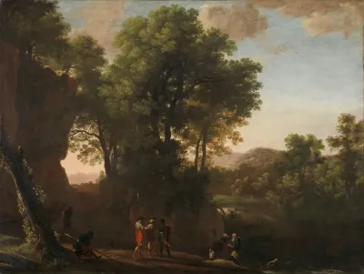 Landscape With The Baptism Of The Eunuch
