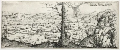 Landscape With The Conversion Of Saulus