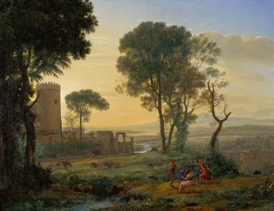 Landscape With The Flight Into Egypt 4