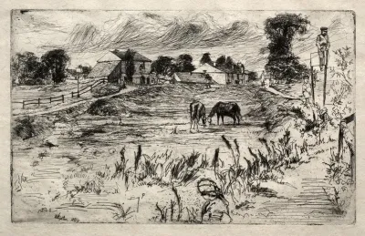 Landscape With The Horse 2