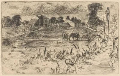 Landscape With The Horse