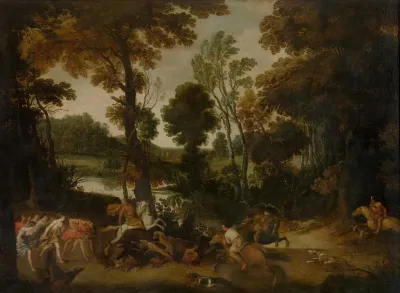 Landscape With The Hunt Of Meleager And Atalante