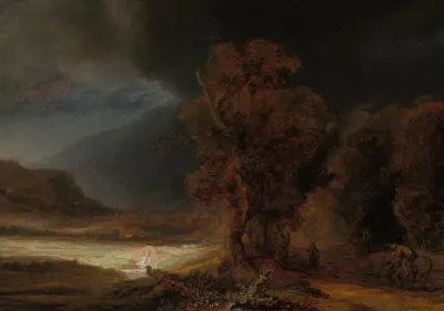 Landscape With The Parable Of The Good Samaritan