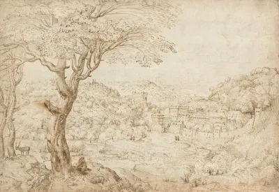 Landscape With The Penitence Of Saint Jerome