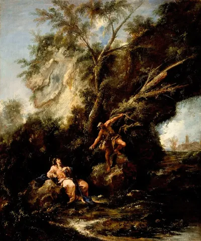 Landscape With The Temptation Of Christ 2