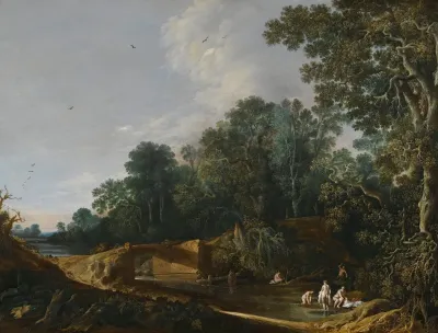 Landscape With The Toilet Of Venus