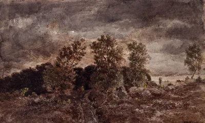 Landscape With Thunderstorms 2