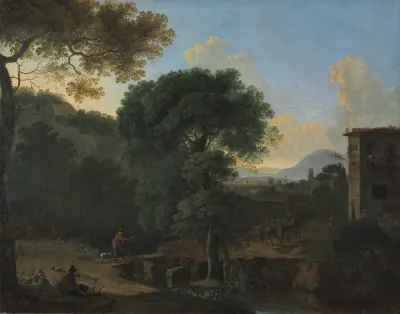 Landscape With Travelers 2