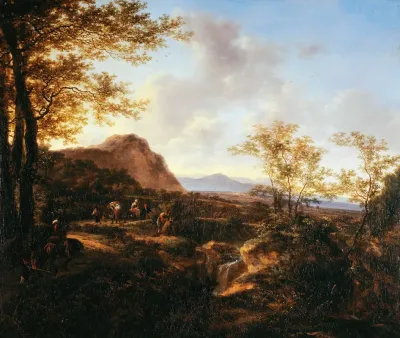 Landscape With Travelers 3