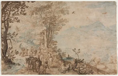 Landscape With Travelers 4
