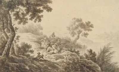 Landscape With Travelers