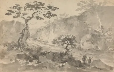 Landscape With Two Men