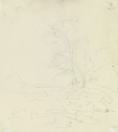 Landscape With Two Trees 2