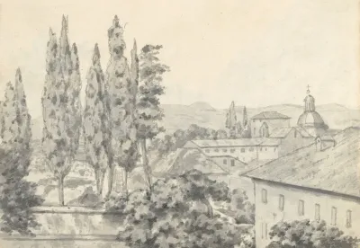 Landscape With Villas And A Church