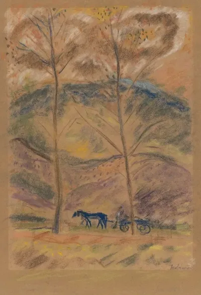 Landscape With Waggoner