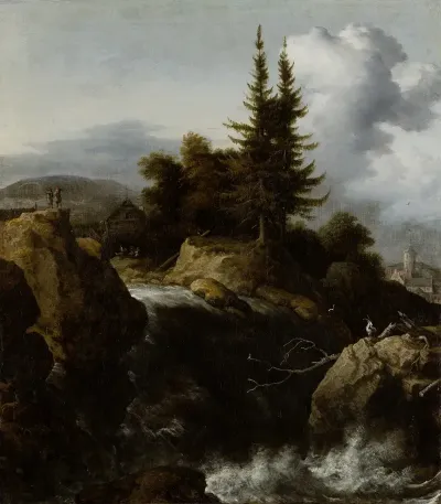 Landscape With Waterfall 10