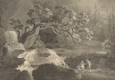Landscape With Waterfall 4