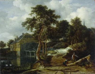 Landscape With Watermill