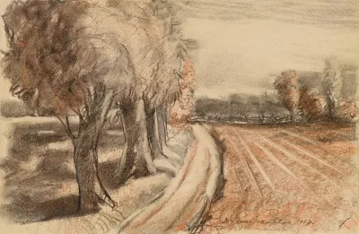 Landscape With Willow Trees 2