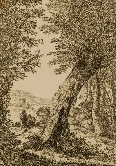 Landscape With Willow