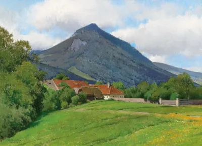 Landschaft Aus Dem Almtal