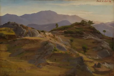 Landschaft Bei Civitella