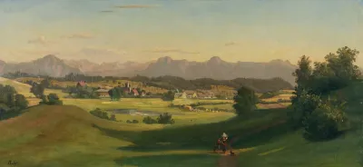Landschaft Bei Murnau