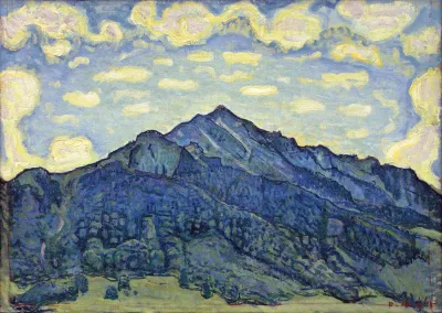 Landschaft In Den Schweizer Alpen