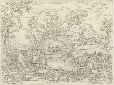 Landschaft Mit Apoll Unter Den Hirten