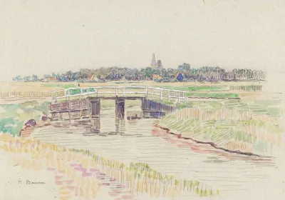 Landschaft Mit Brucke