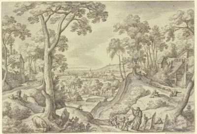 Landschaft Mit Dem Propheten Elisa