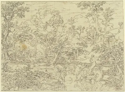 Landschaft Mit Diana Und Aktaon