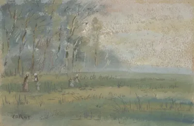 Landschaft Pres Bussieres