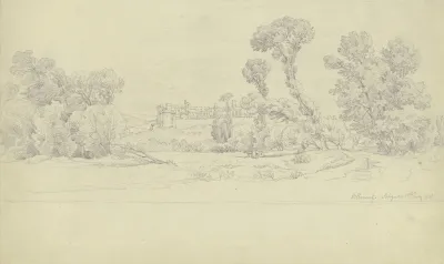 Landschaft Um Villeneuve Les Avignon