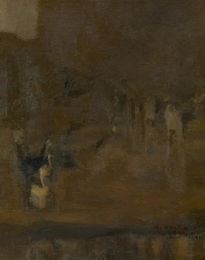 Landschaftsstudie Aus Dachau